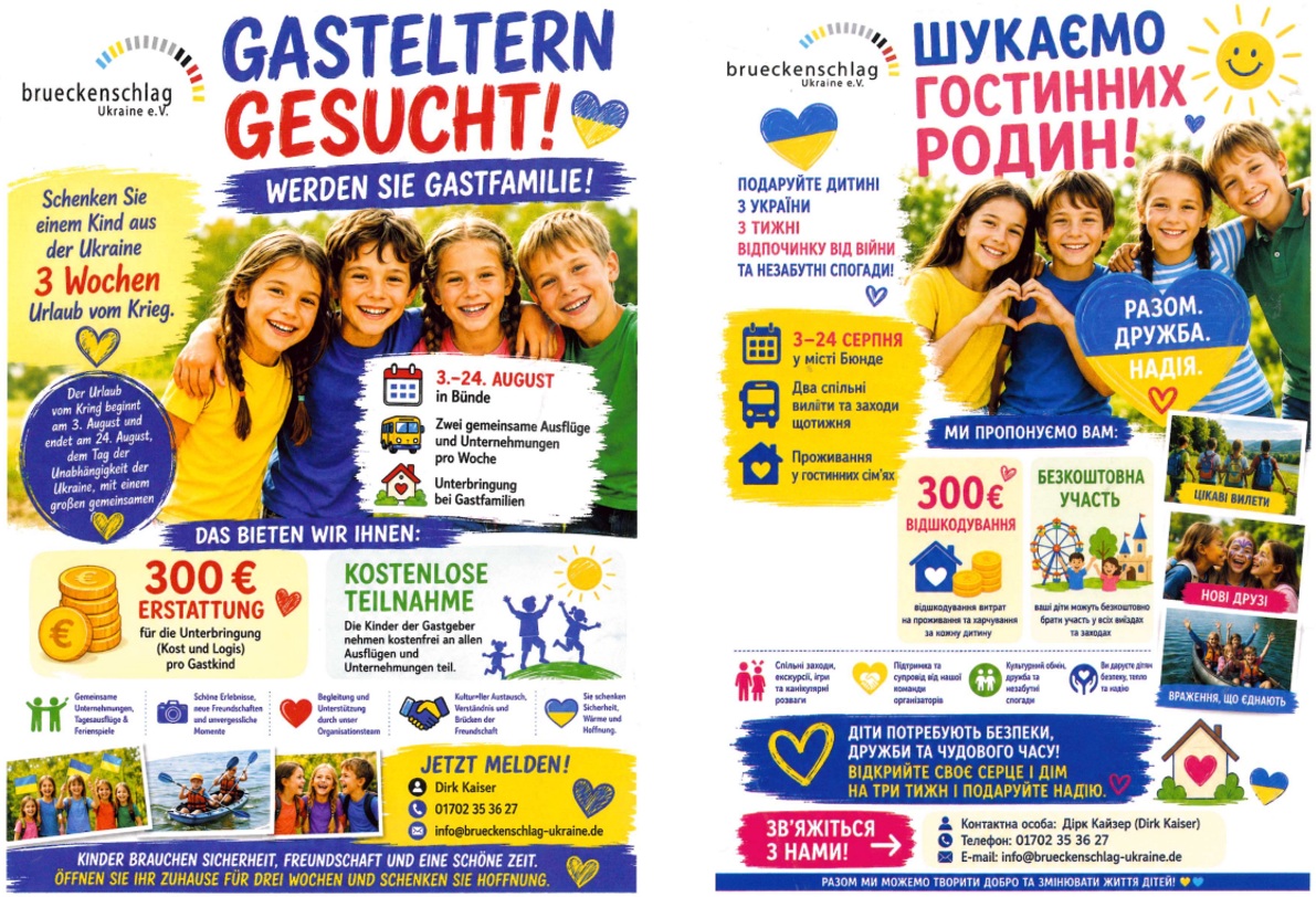 Gasteltern gesucht